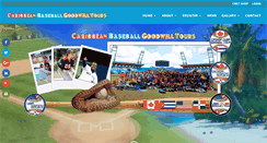 Desktop Screenshot of caribbeanbaseballgoodwilltours.com